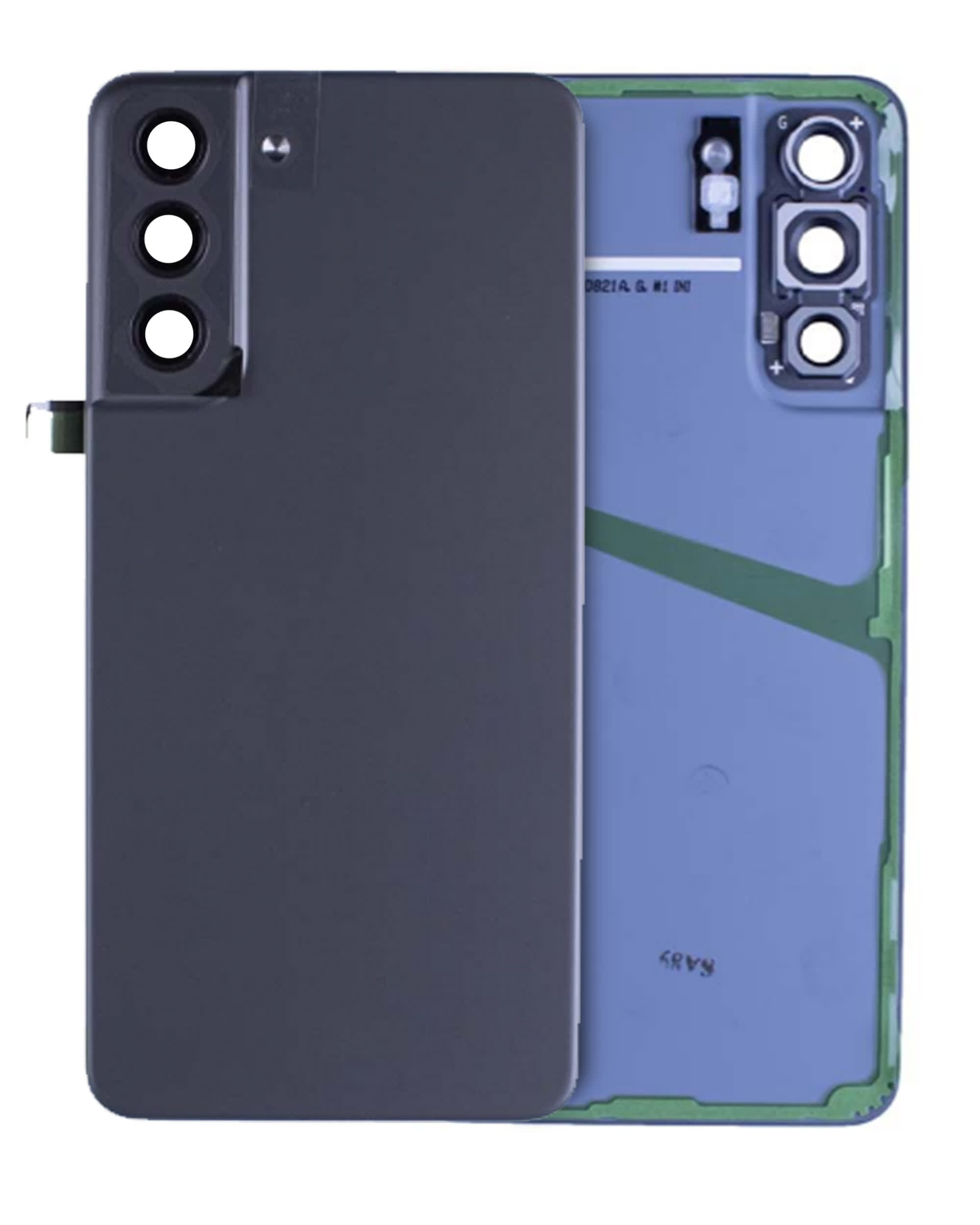 Rückdeckelglas mit Kameraglas für Samsung Galaxy S21 FE (Service Pack) (Violet (Violett))