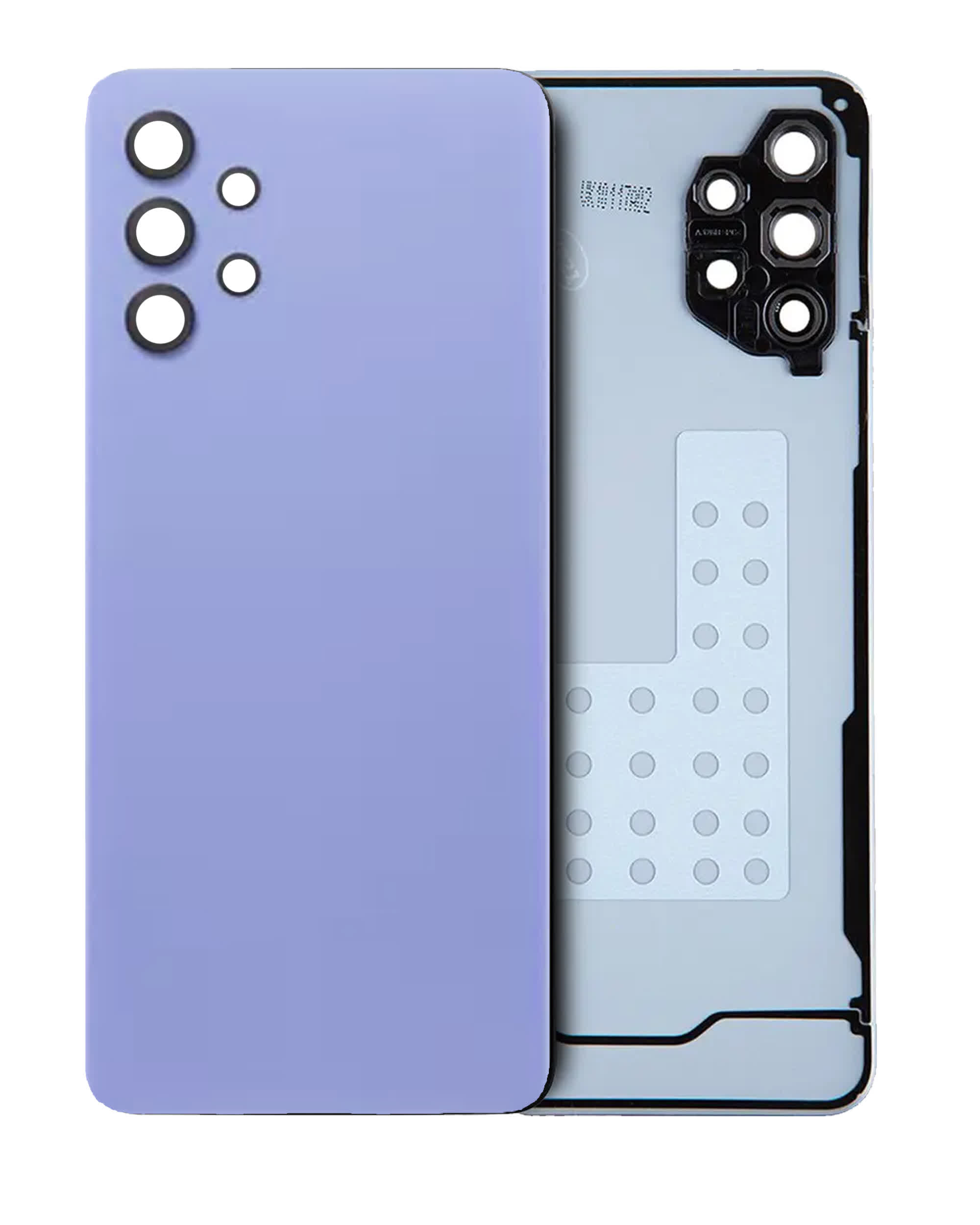 Rückdeckelglas mit Kameraglas für Samsung Galaxy A32 5G (A326 / 2021) (Service Pack) (Awesome Violet)