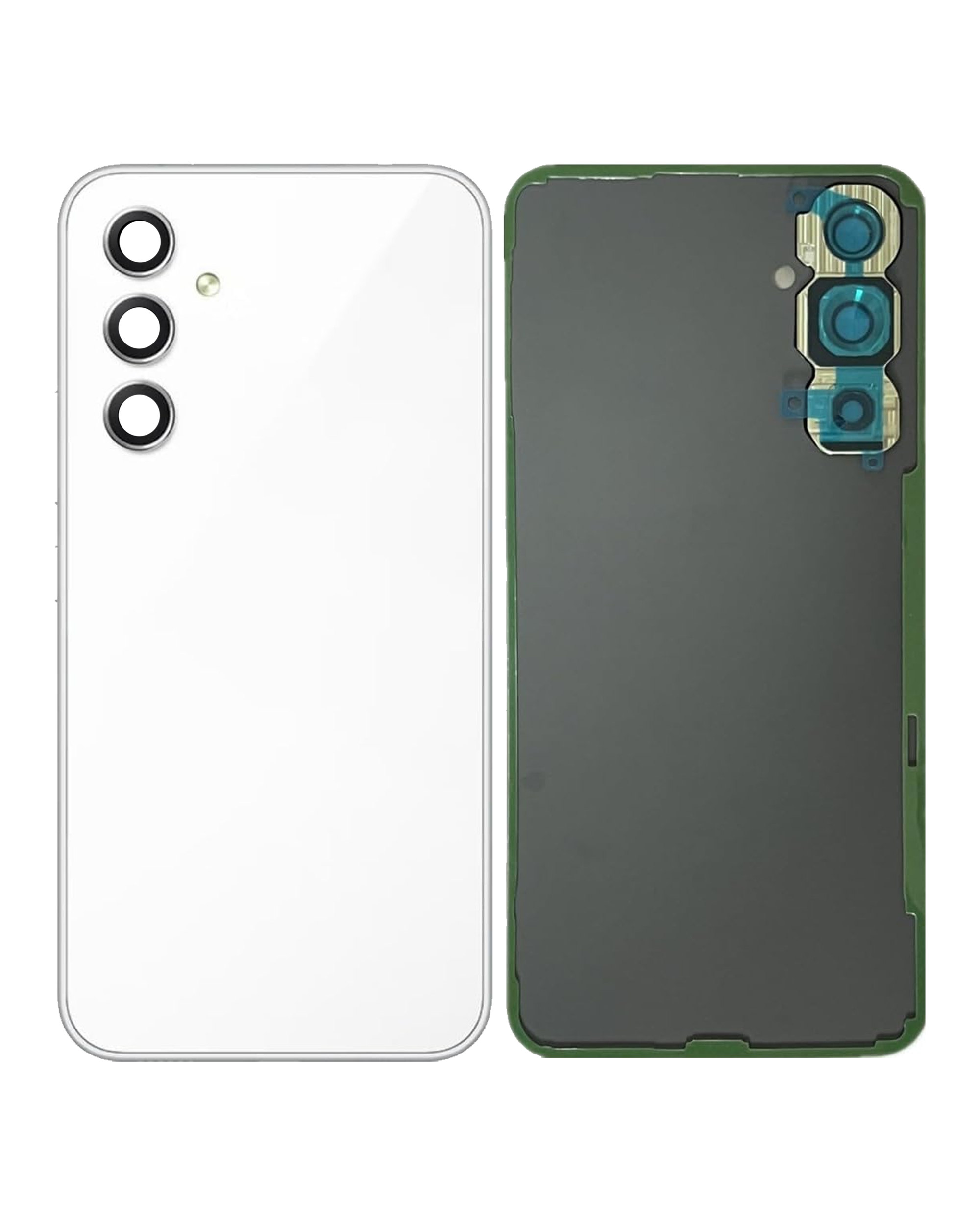 Rückdeckelglas mit Kameraglas für Samsung Galaxy A54 5G (A546 / 2023) (Service Pack) (White (Weiß)) – Bild 3