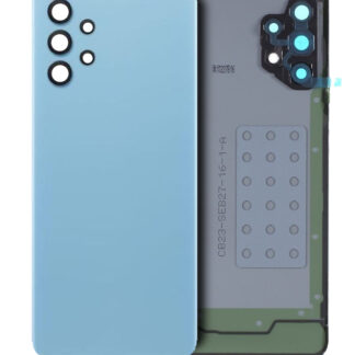 Rückdeckelglas mit Kameraglas für Samsung Galaxy A32 4G (A325 / 2021) (Service Pack) (Awesome Blue)