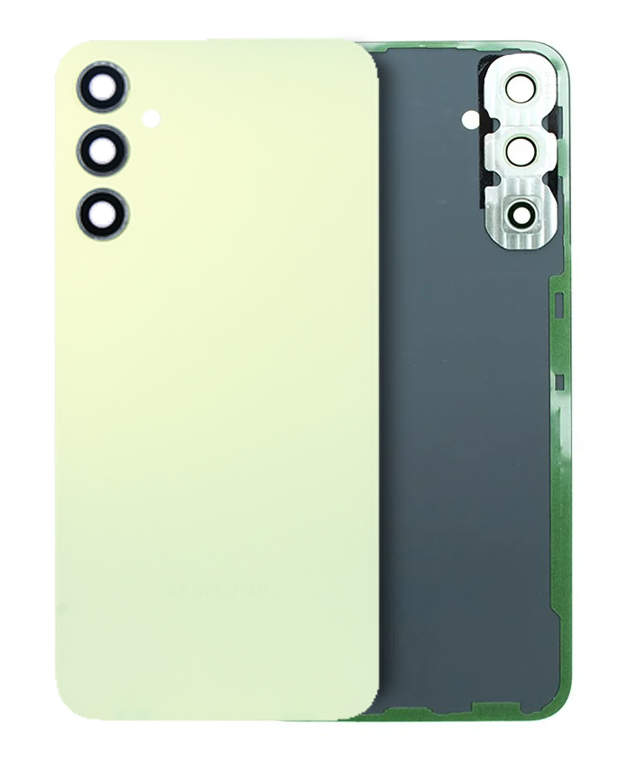 Rückdeckelglas mit Kameraglas für Samsung Galaxy A34 5G (A346 / 2023) (Service Pack) (Green (Grün))