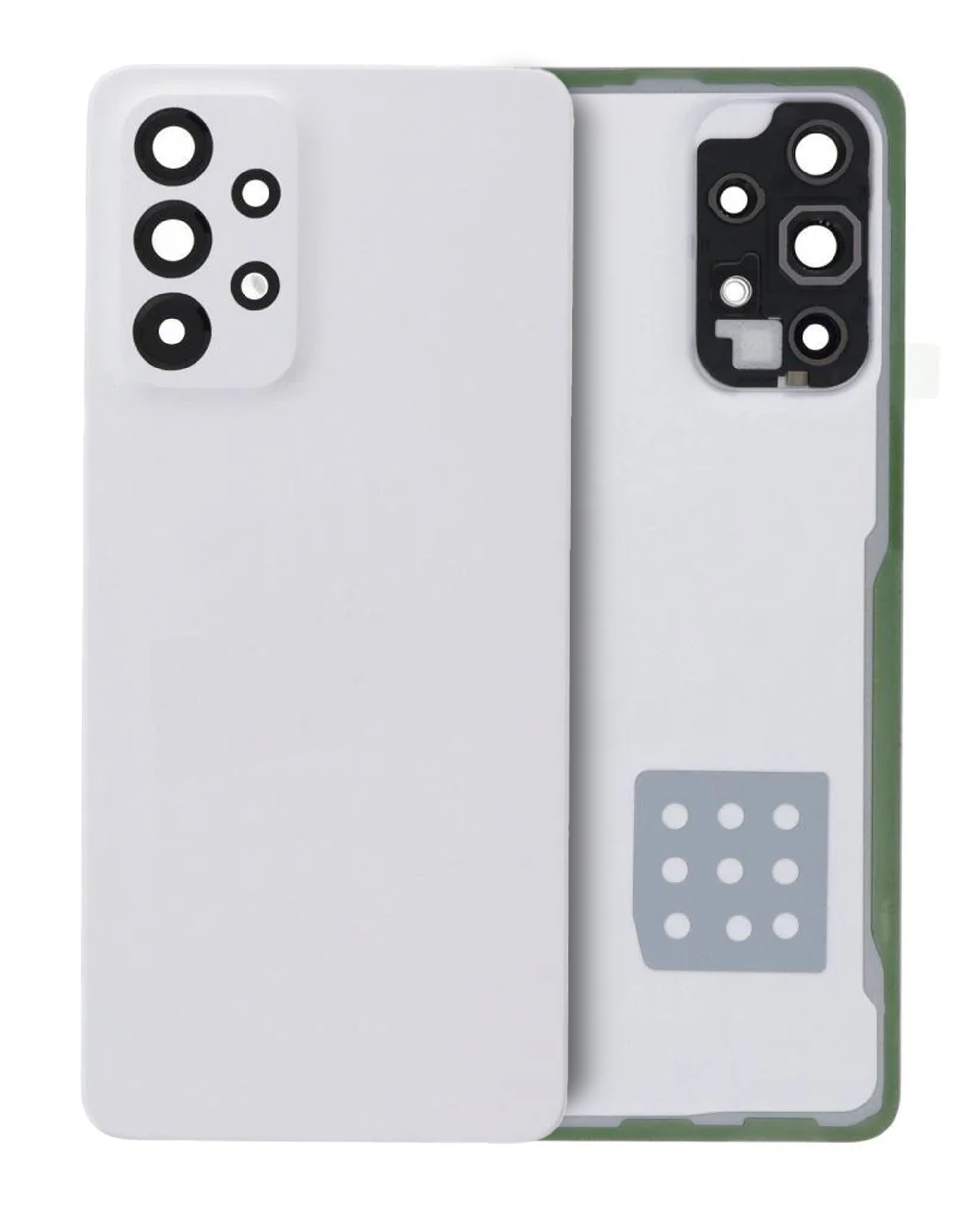 Rückdeckelglas mit Kameraglas für Samsung Galaxy A33 5G (A336 / 2022) (Service Pack) (Peach) – Bild 5