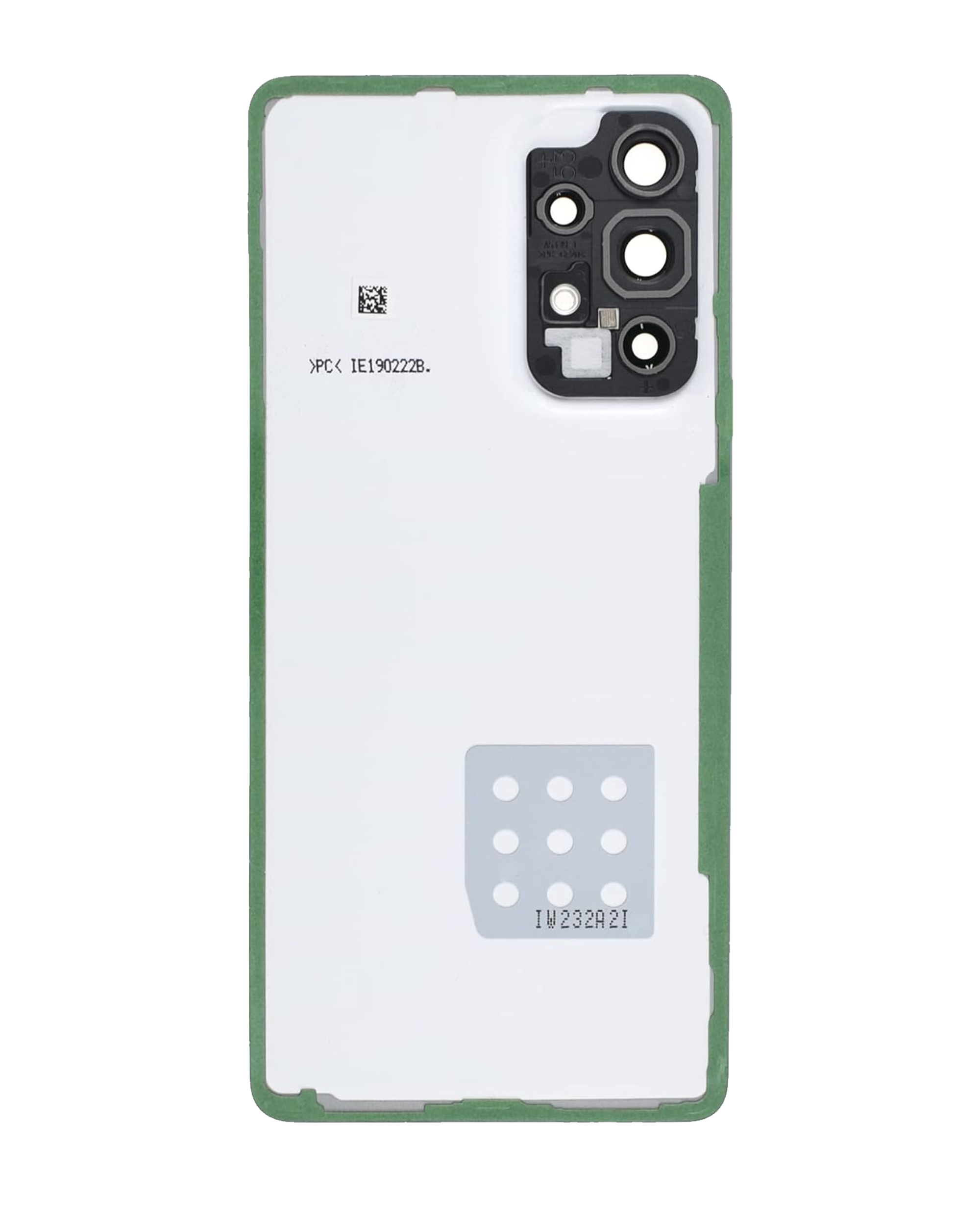 Rückdeckelglas mit Kameraglas für Samsung Galaxy A53 5G (A536 / 2022) (Service Pack) (White (Weiß)) – Bild 3