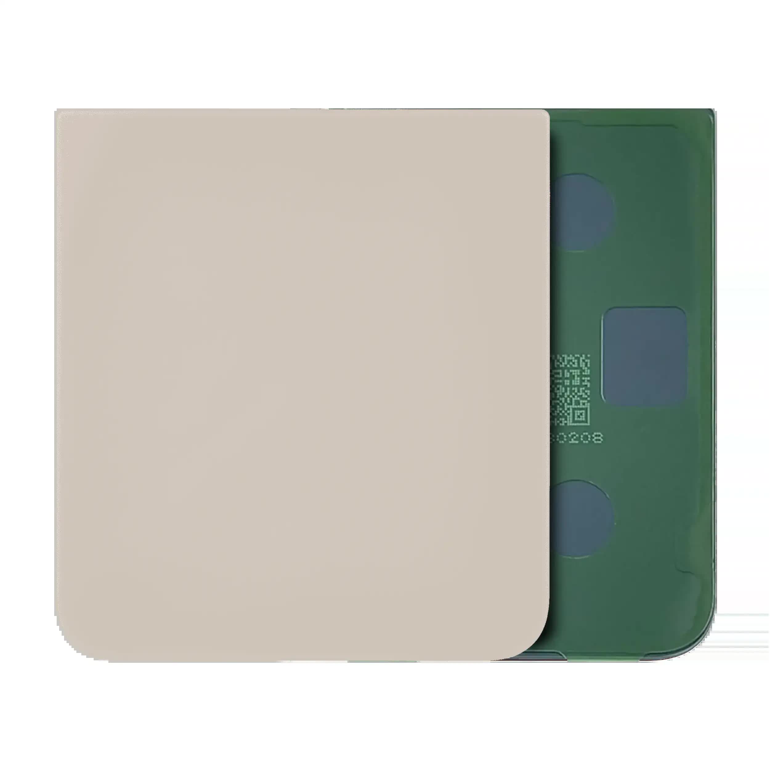 Bottom Rückdeckelglas für Samsung Galaxy Z Flip 5 (Service Pack) (Cream)