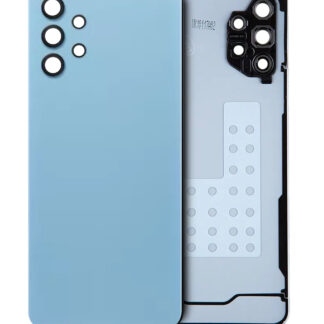 Rückdeckelglas mit Kameraglas für Samsung Galaxy A32 5G (A326 / 2021) (Service Pack) (Awesome Blue)