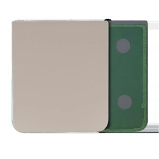 Bottom Rückdeckelglas für Samsung Galaxy Z Flip 4 (Service Pack) (Gold)