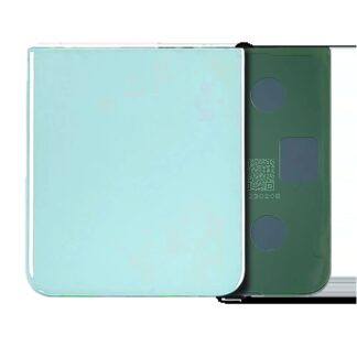 Bottom Rückdeckelglas für Samsung Galaxy Z Flip 5 (Service Pack) (Blue (Blau))