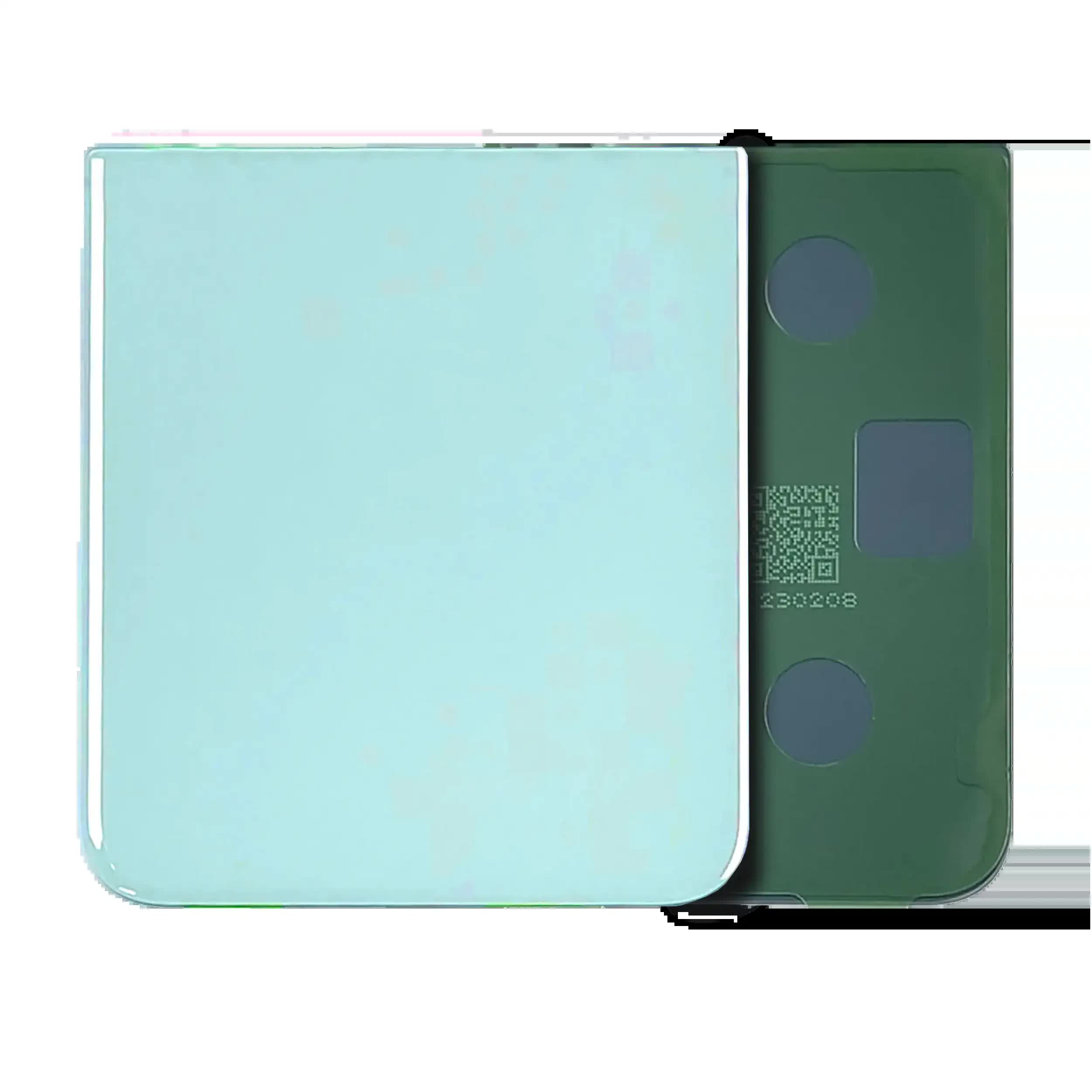 Bottom Rückdeckelglas für Samsung Galaxy Z Flip 5 (Service Pack) (Blue (Blau))