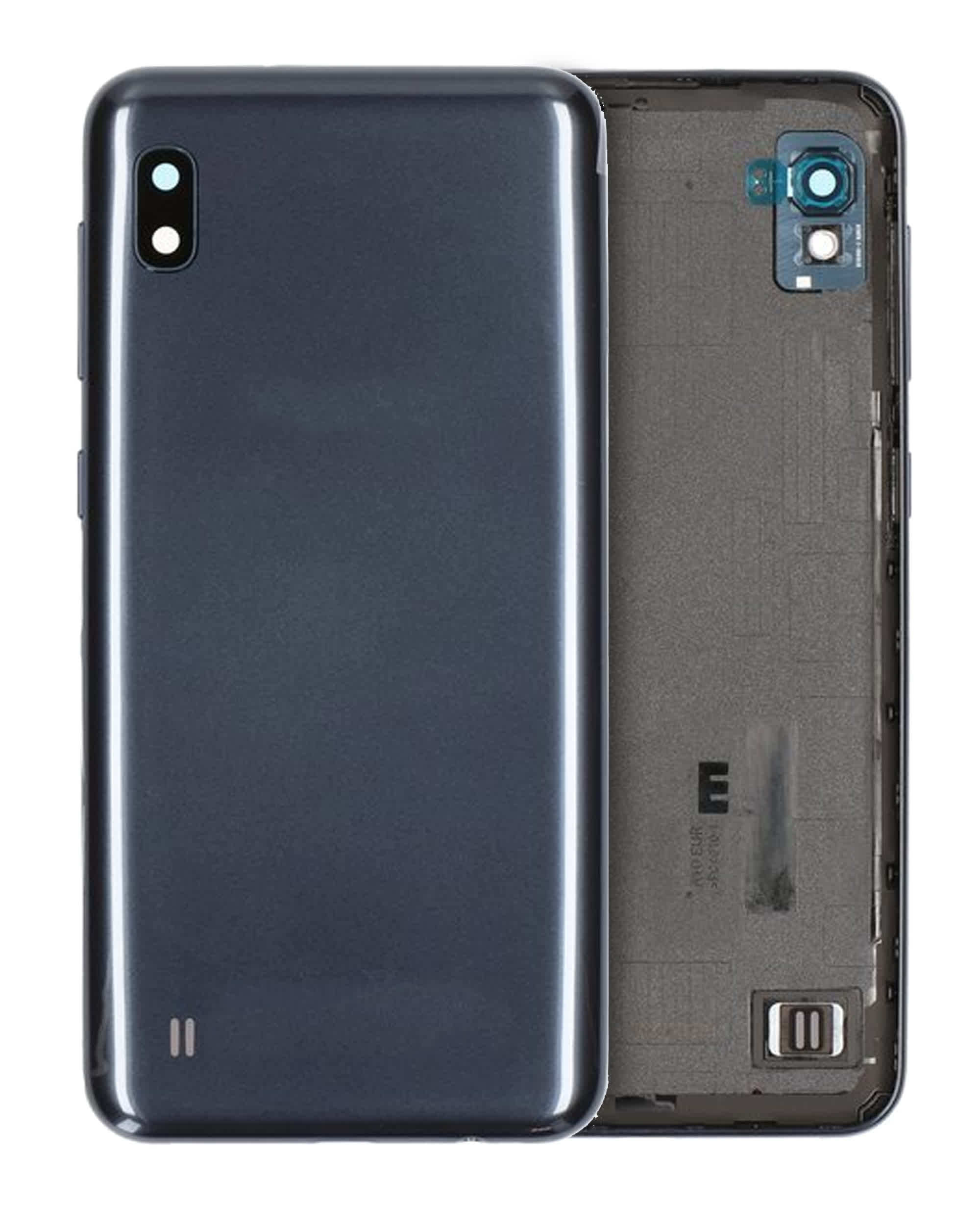 Rückdeckelglas mit Kameraglas für Samsung Galaxy A10 (A105 / 2019) (Service Pack) (Black (Schwarz))