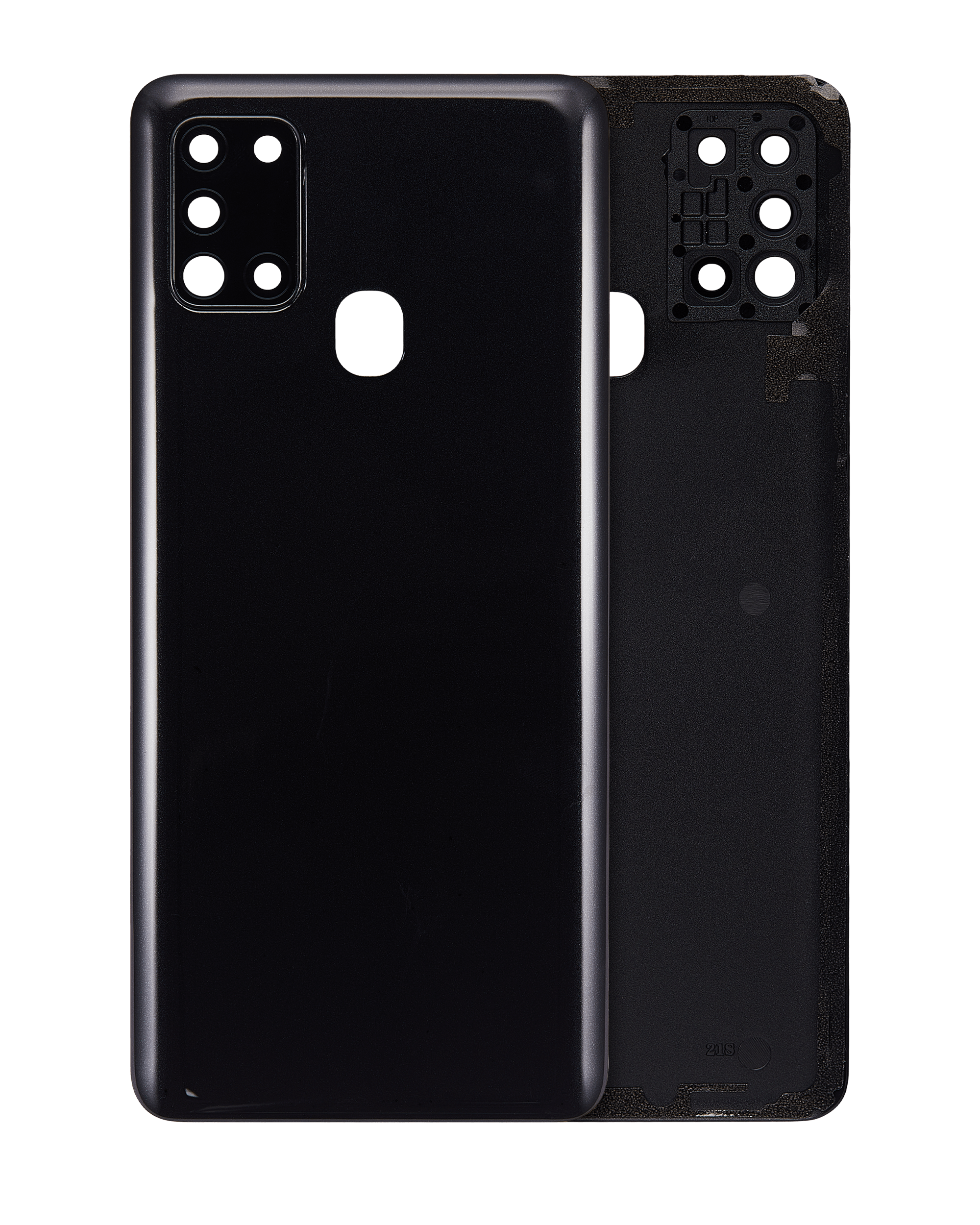 Rückdeckelglas mit Kameraglas für Samsung Galaxy A21s (A217 / 2020) (Service Pack) (Blue (Blau)) – Bild 5