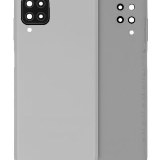 Rückdeckelglas mit Kameraglas für Samsung Galaxy A12 (A125 / 2020) (Service Pack) (White (Weiß))
