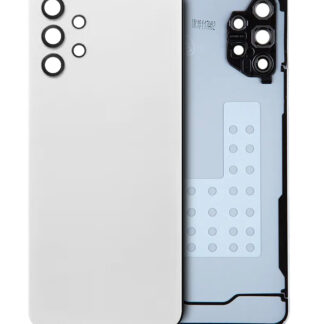 Rückdeckelglas mit Kameraglas für Samsung Galaxy A32 5G (A326 / 2021) (Service Pack) (Awesome White)