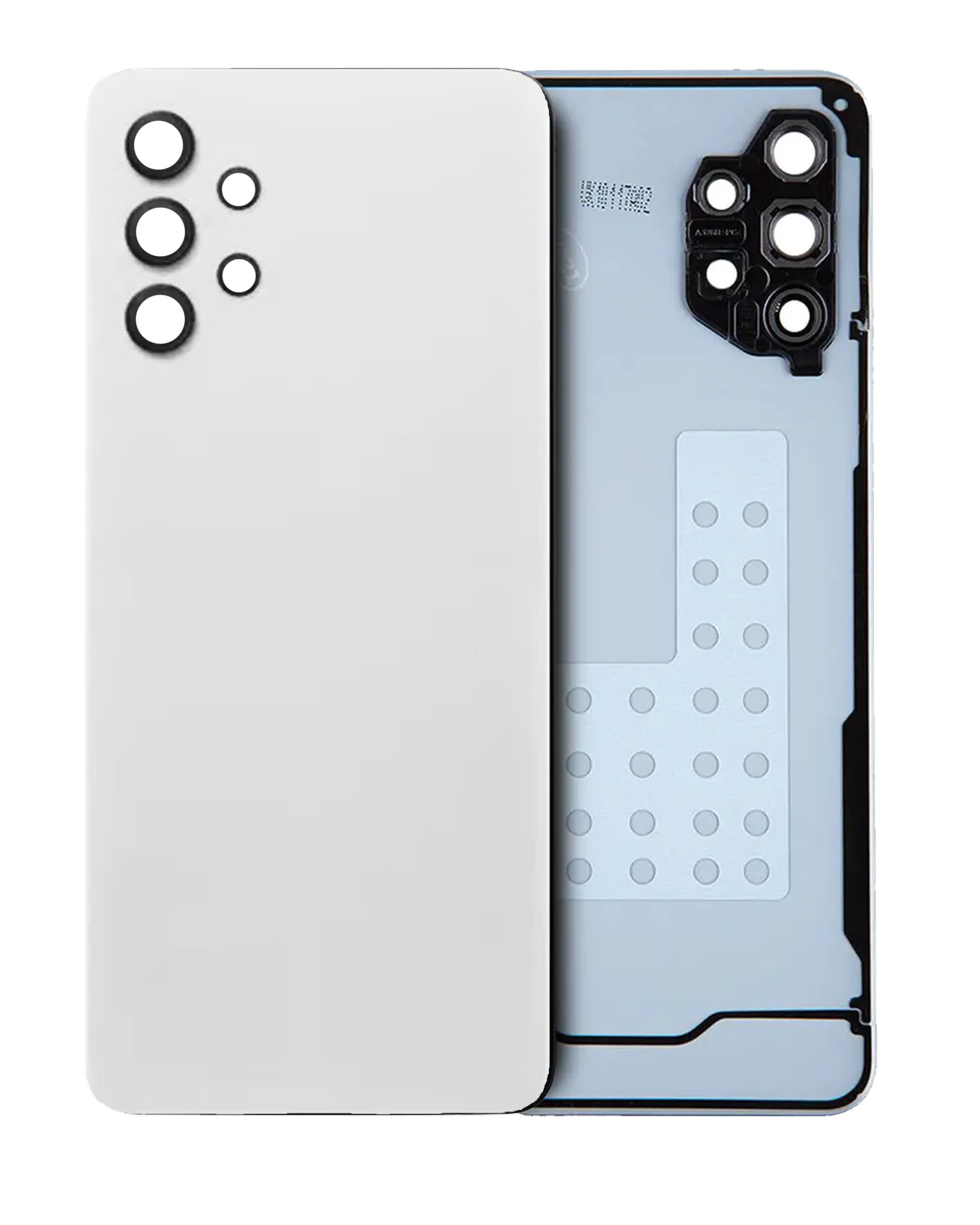 Rückdeckelglas mit Kameraglas für Samsung Galaxy A32 5G (A326 / 2021) (Service Pack) (Awesome White)