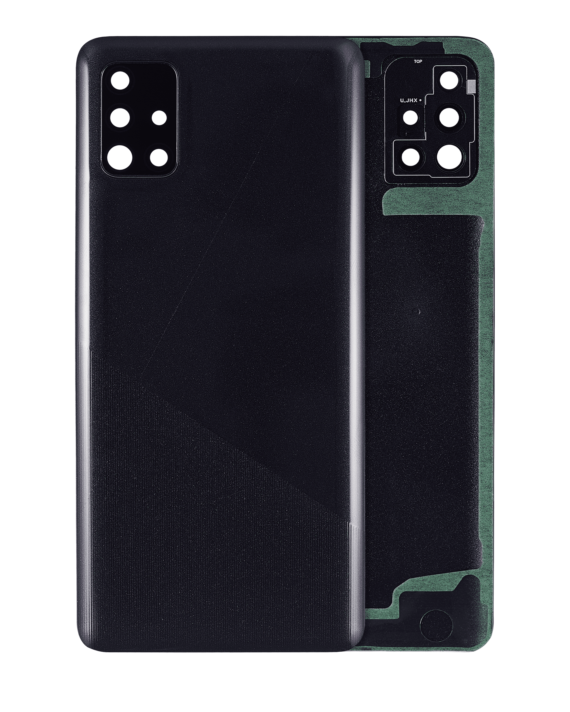 Rückdeckelglas mit Kameraglas für Samsung Galaxy A51 4G (A515 / 2020) (Service Pack) (Prism Crush White) – Bild 5