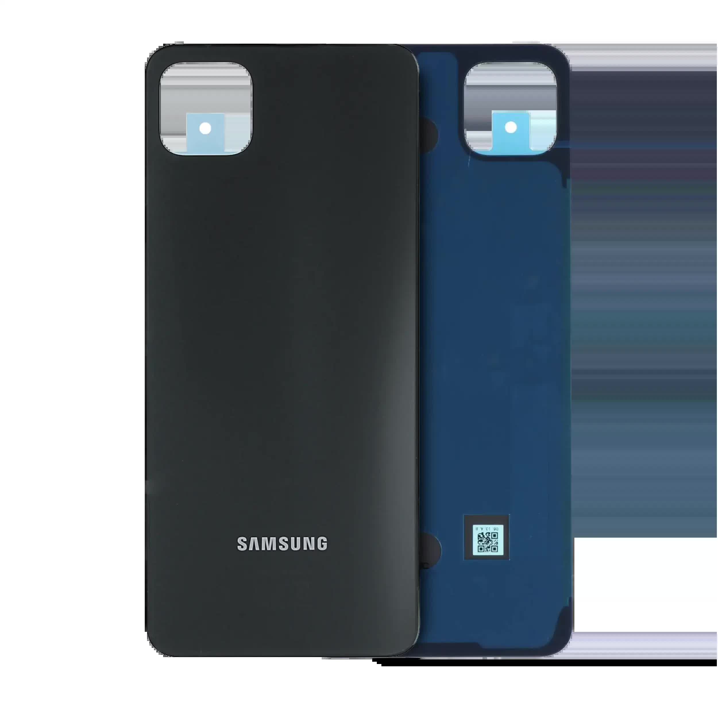 Rückdeckelglas für Samsung Galaxy A22 5G (A226 / 2021) (Service Pack) (Graphite)