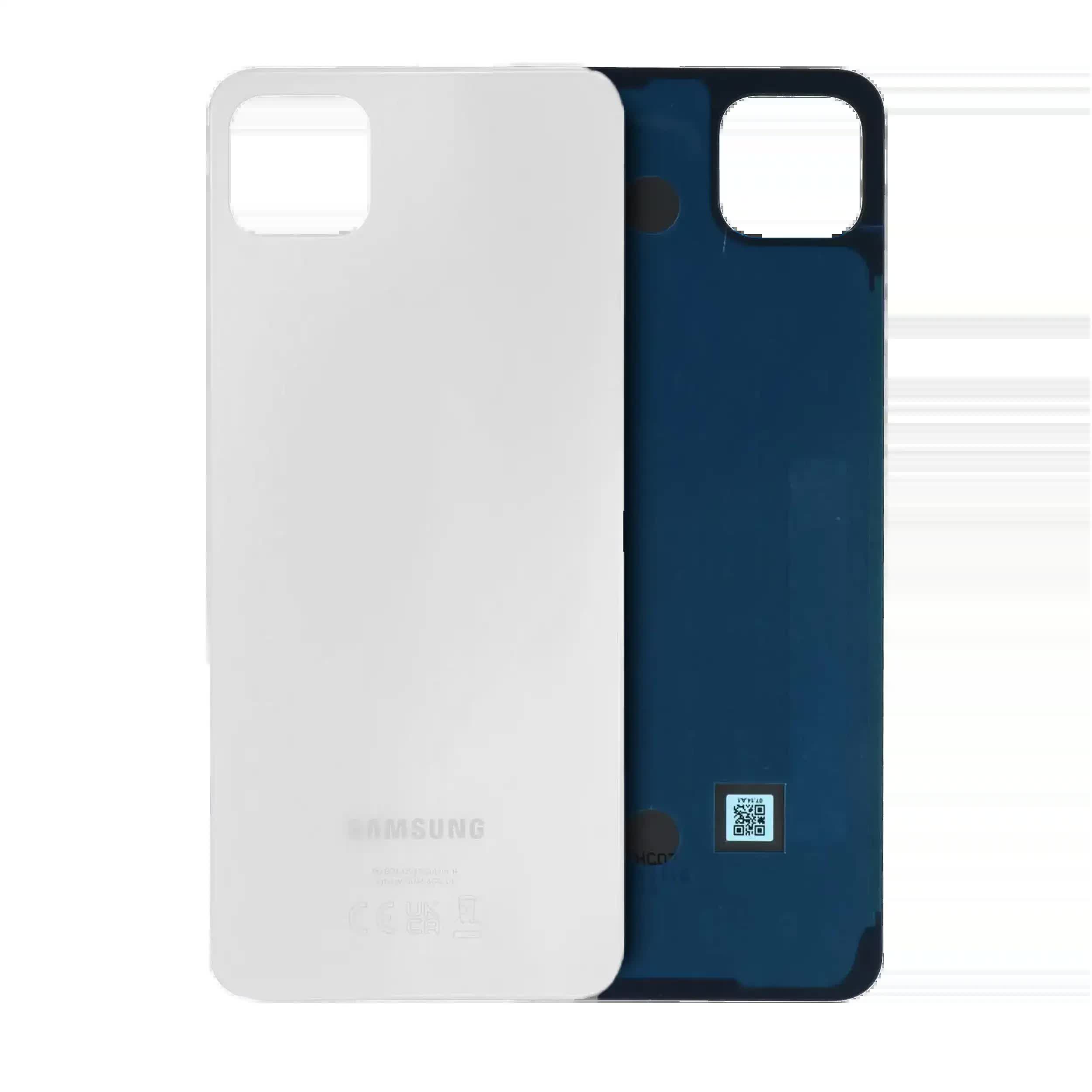 Rückdeckelglas für Samsung Galaxy A22 5G (A226 / 2021) (Service Pack) (White (Weiß))