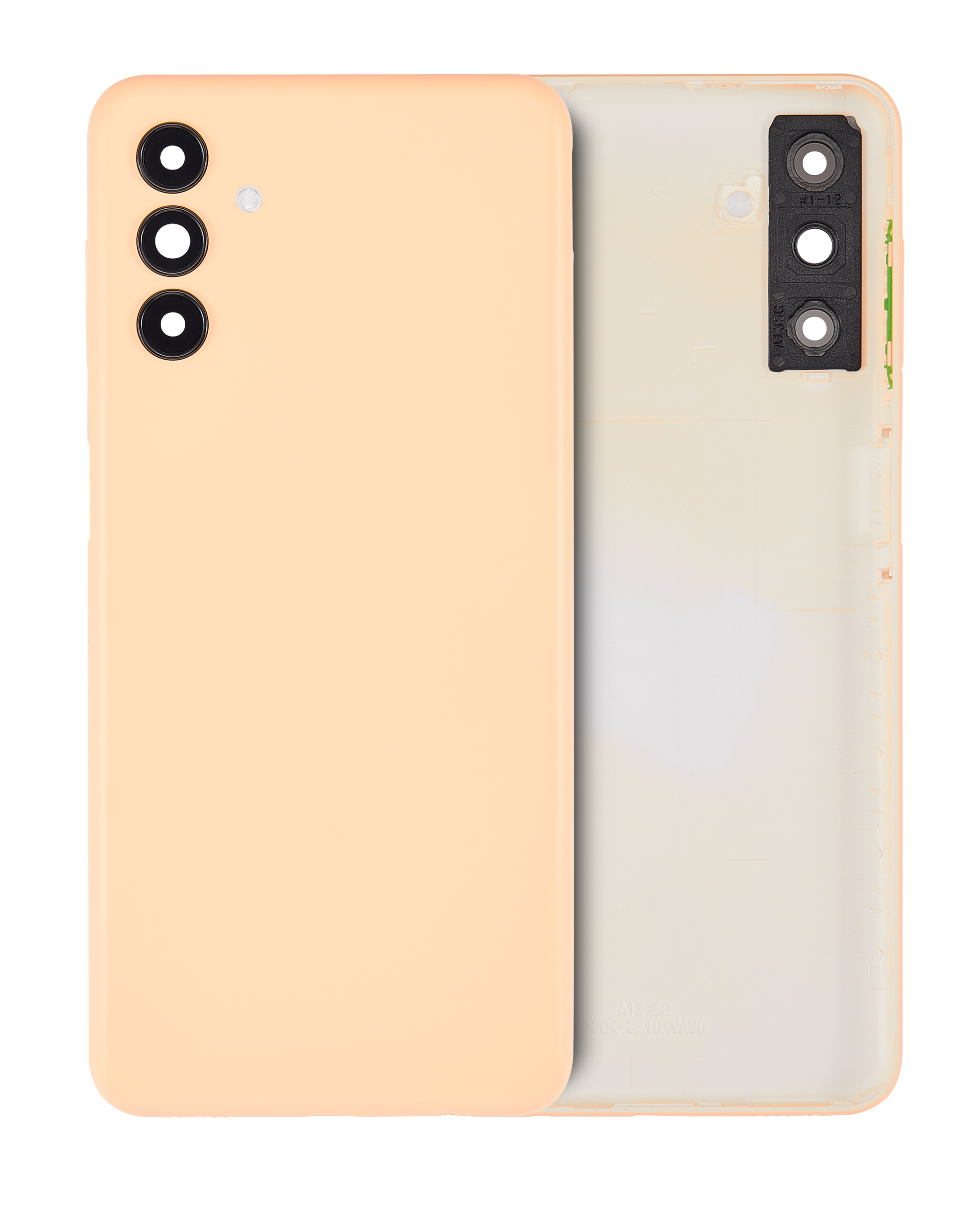 Rückdeckelglas mit Kameraglas für Samsung Galaxy A13 5G (A136 / 2021) (Service Pack) (Black (Schwarz)) – Bild 4