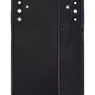 Rückdeckelglas mit Kameraglas für Samsung Galaxy A13 5G (A136 / 2021) (Service Pack) (Black (Schwarz))