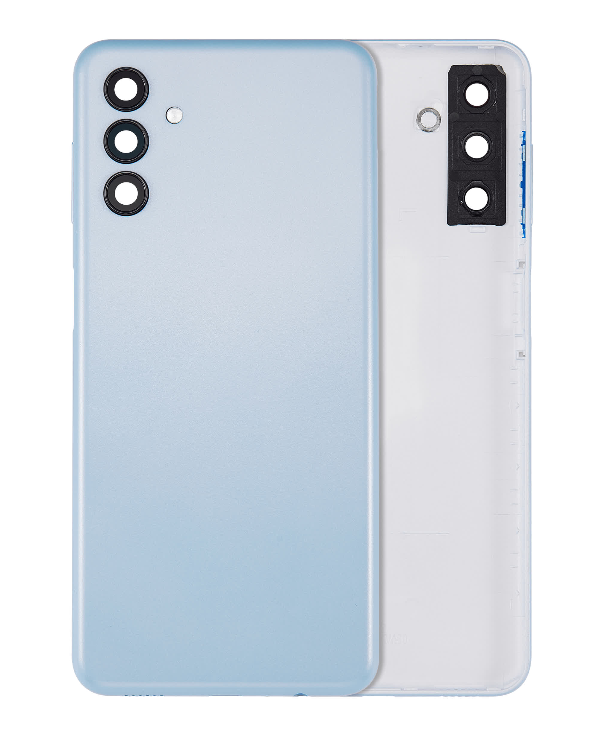 Rückdeckelglas mit Kameraglas für Samsung Galaxy A13 5G (A136 / 2021) (Service Pack) (Blue (Blau))