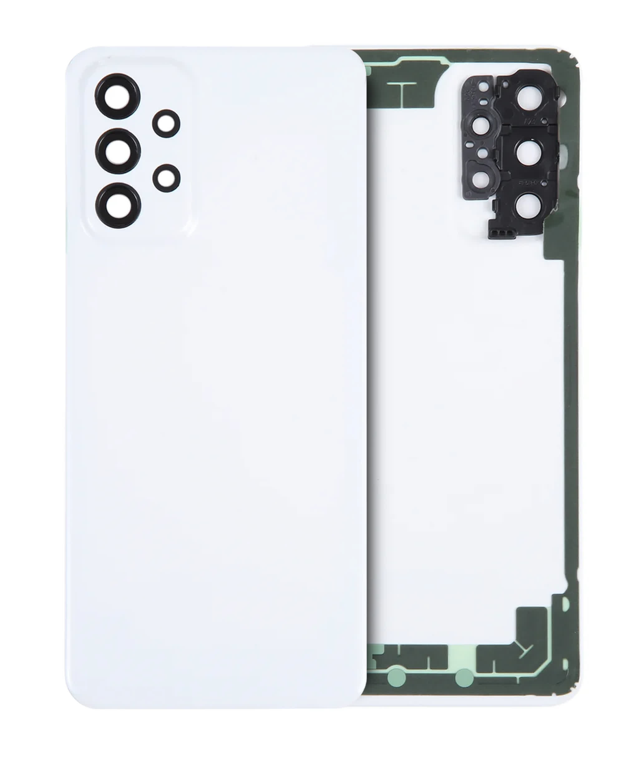 Rückdeckelglas für Samsung Galaxy A23 5G (A236 / 2022) (Service Pack) (White (Weiß))