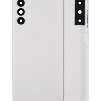 Rückdeckelglas mit Kameraglas für Samsung Galaxy A13 5G (A136 / 2021) (Service Pack) (White (Weiß))