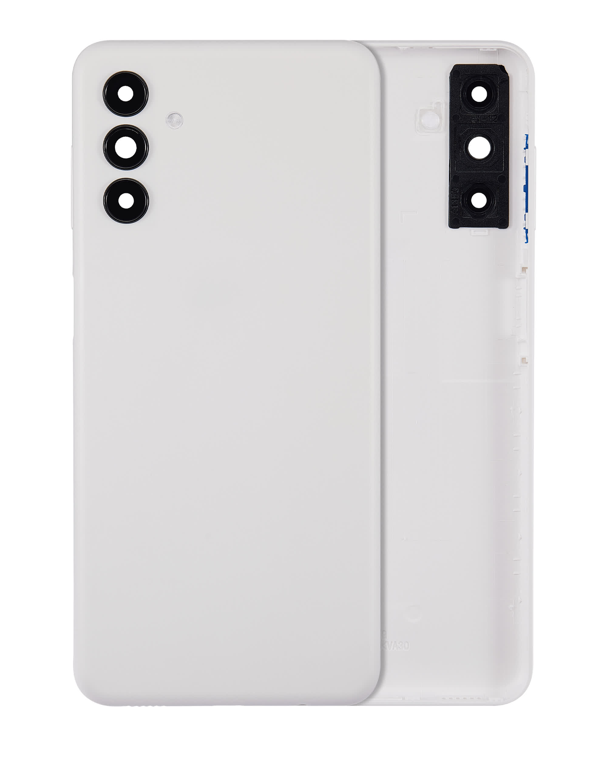 Rückdeckelglas mit Kameraglas für Samsung Galaxy A13 5G (A136 / 2021) (Service Pack) (White (Weiß))