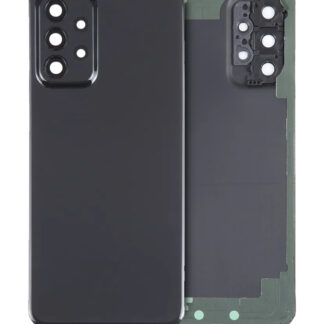 Rückdeckelglas für Samsung Galaxy A23 5G (A236 / 2022) (Service Pack) (Black (Schwarz))