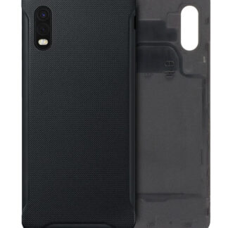 Rückdeckelglas für Samsung Galaxy Xcover Pro (Service Pack) (Black (Schwarz))
