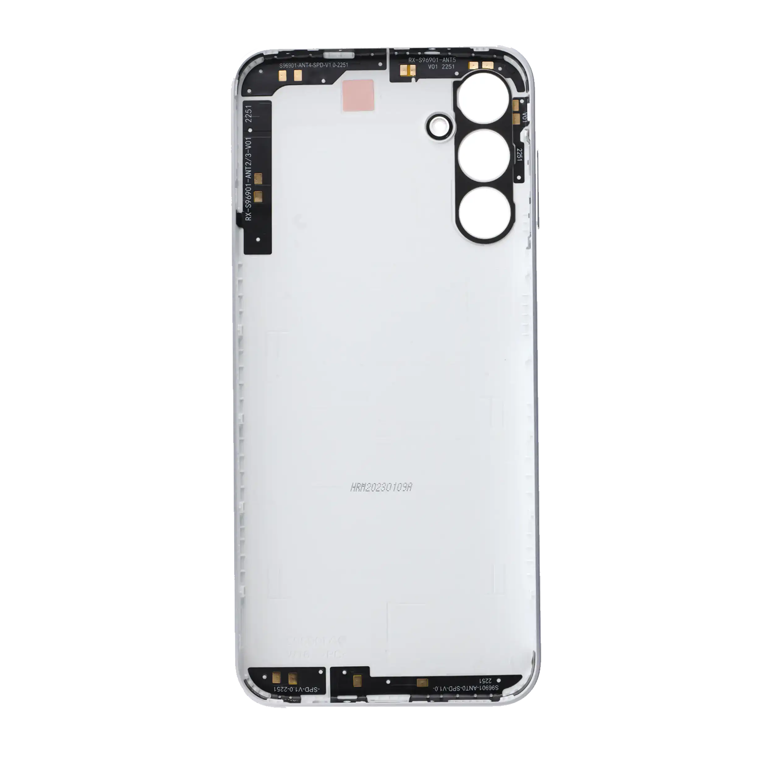 Rückdeckelglas für Samsung Galaxy A14 5G (A146 / 2023) (Service Pack) (Silver (Silber)) – Bild 2