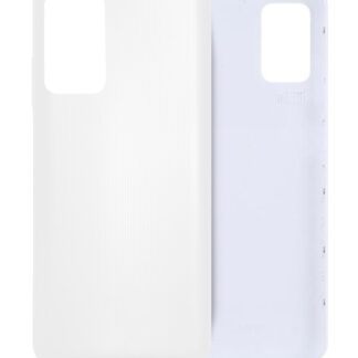Rückdeckelglas für Samsung Galaxy A03s (A037M / 2021) (Service Pack) (White (Weiß))