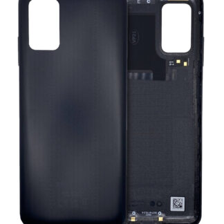 Rückdeckelglas für Samsung Galaxy A03S (A037M / 2021) (Service Pack) (Black (Schwarz))