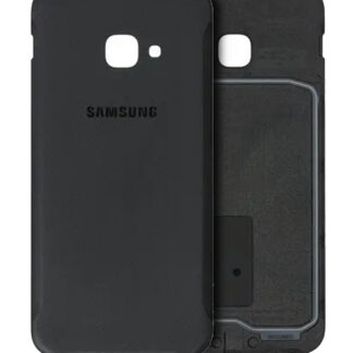 Rückdeckelglas für Samsung Galaxy Xcover 4S (Service Pack) (Black (Schwarz))
