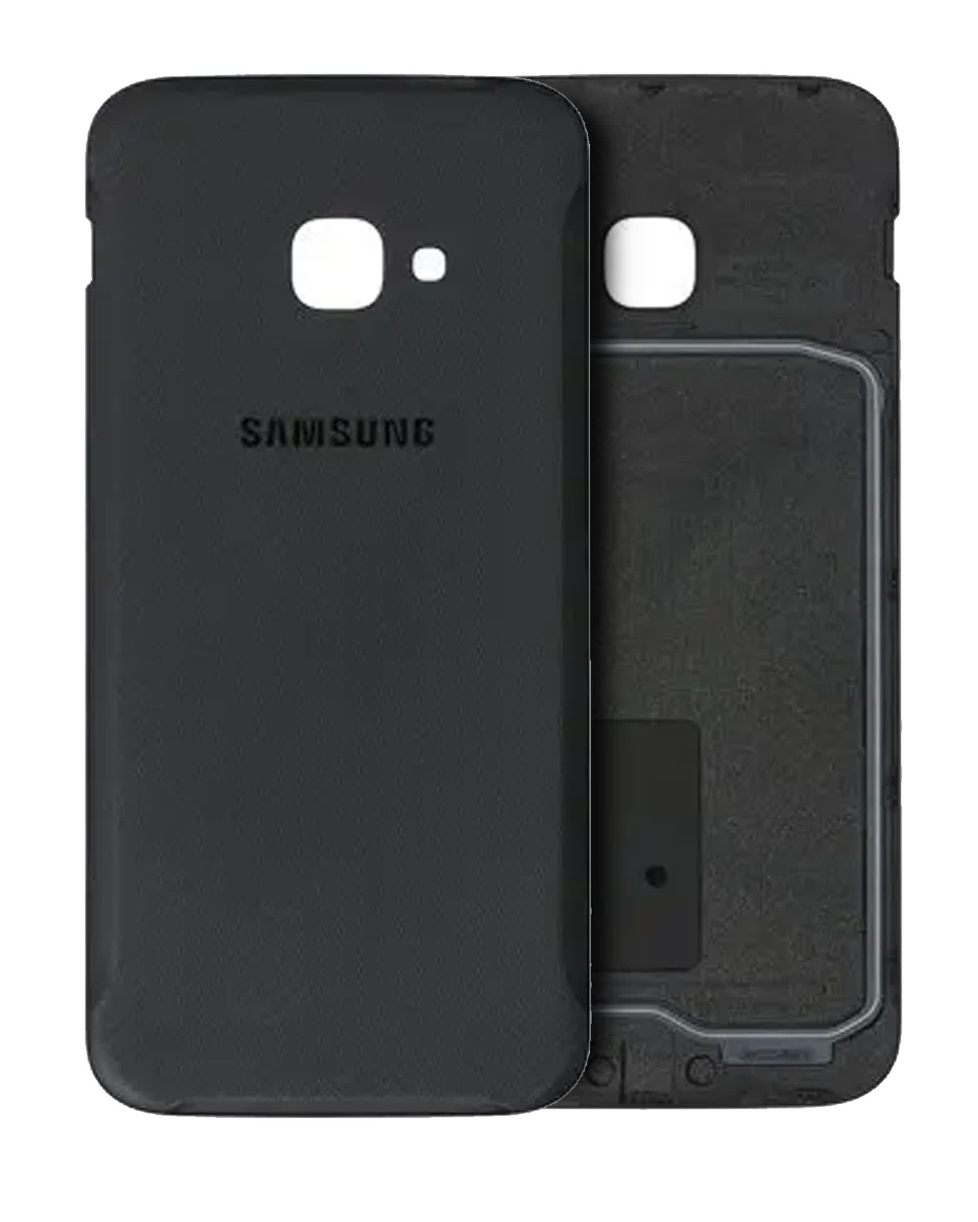 Rückdeckelglas für Samsung Galaxy Xcover 4S (Service Pack) (Black (Schwarz))
