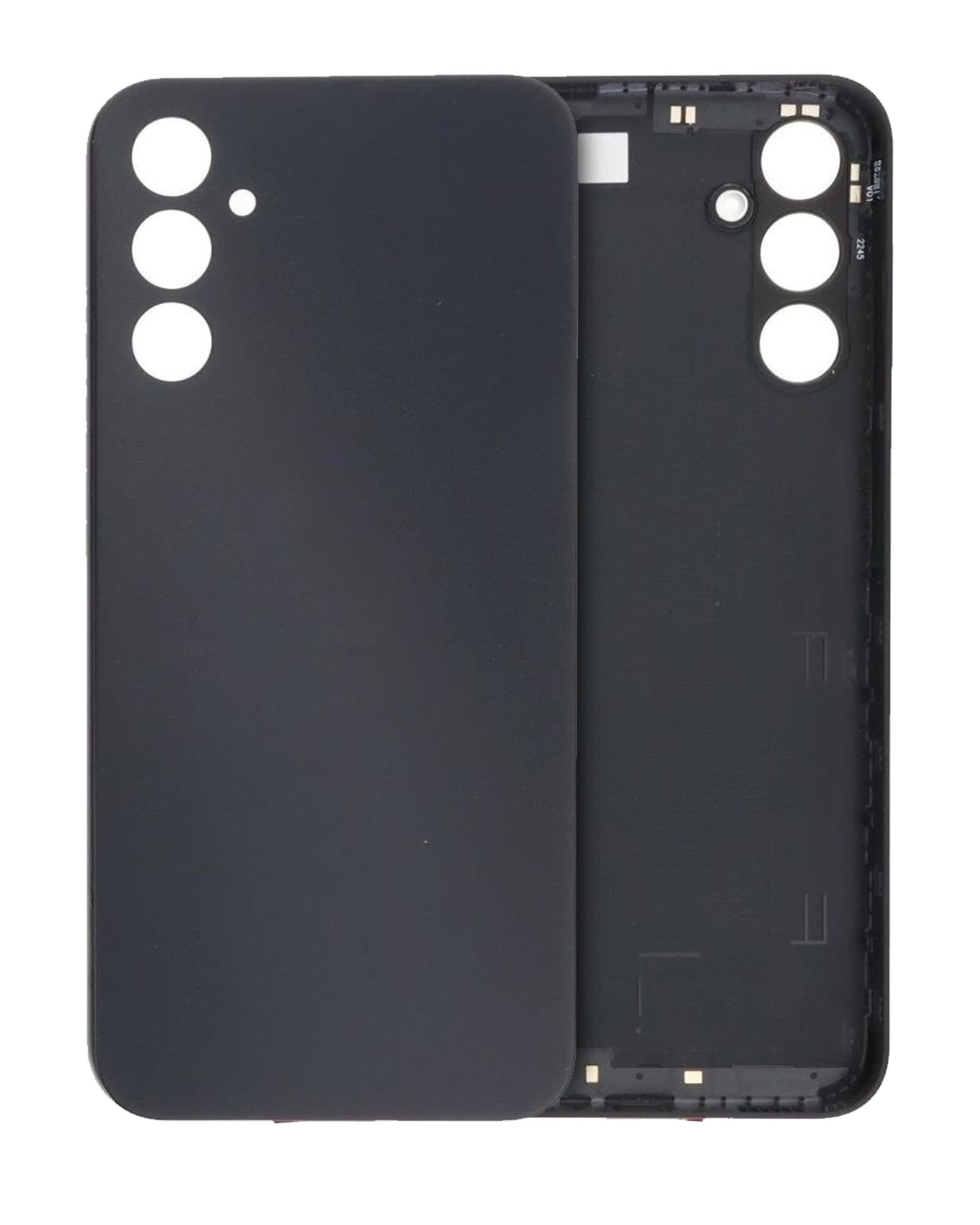 Rückdeckelglas für Samsung Galaxy A14 4G (A145 / 2023) (Service Pack) (Black (Schwarz))