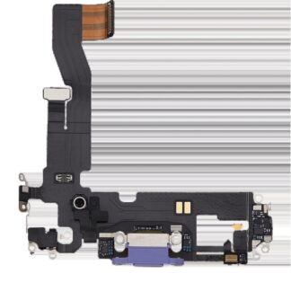 Ladebuchse Flexkabel für iPhone 12 (ausgebautes Originalteil) (Purple (Violett))