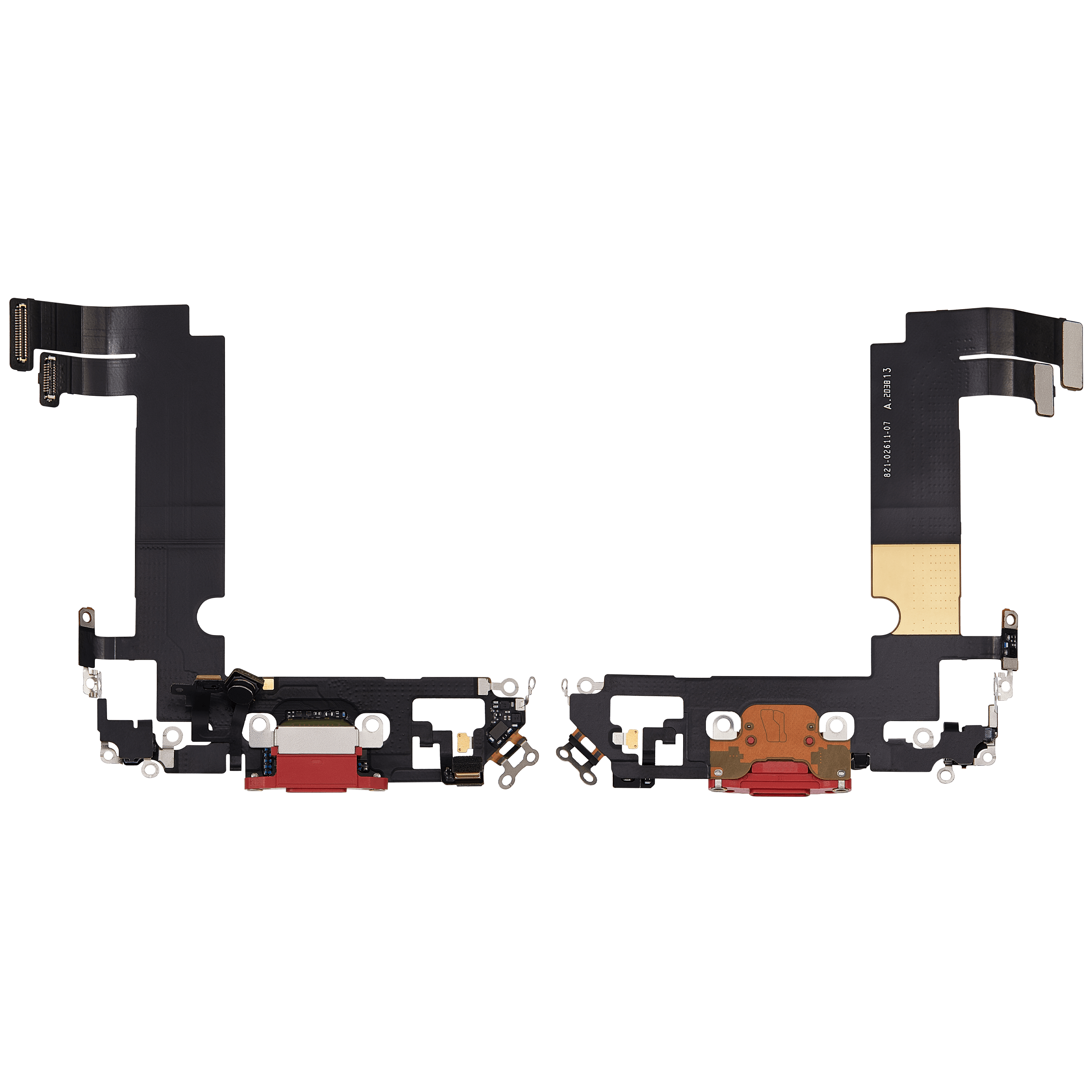 Ladebuchse Flexkabel für iPhone 12 Mini (ausgebautes Originalteil) (Red (Rot)) – Bild 2