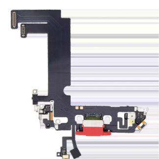 Ladebuchse Flexkabel für iPhone 12 Mini (ausgebautes Originalteil) (Red (Rot))