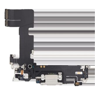 Ladebuchse Flexkabel für iPhone 13 (ausgebautes Originalteil) (Starlight)