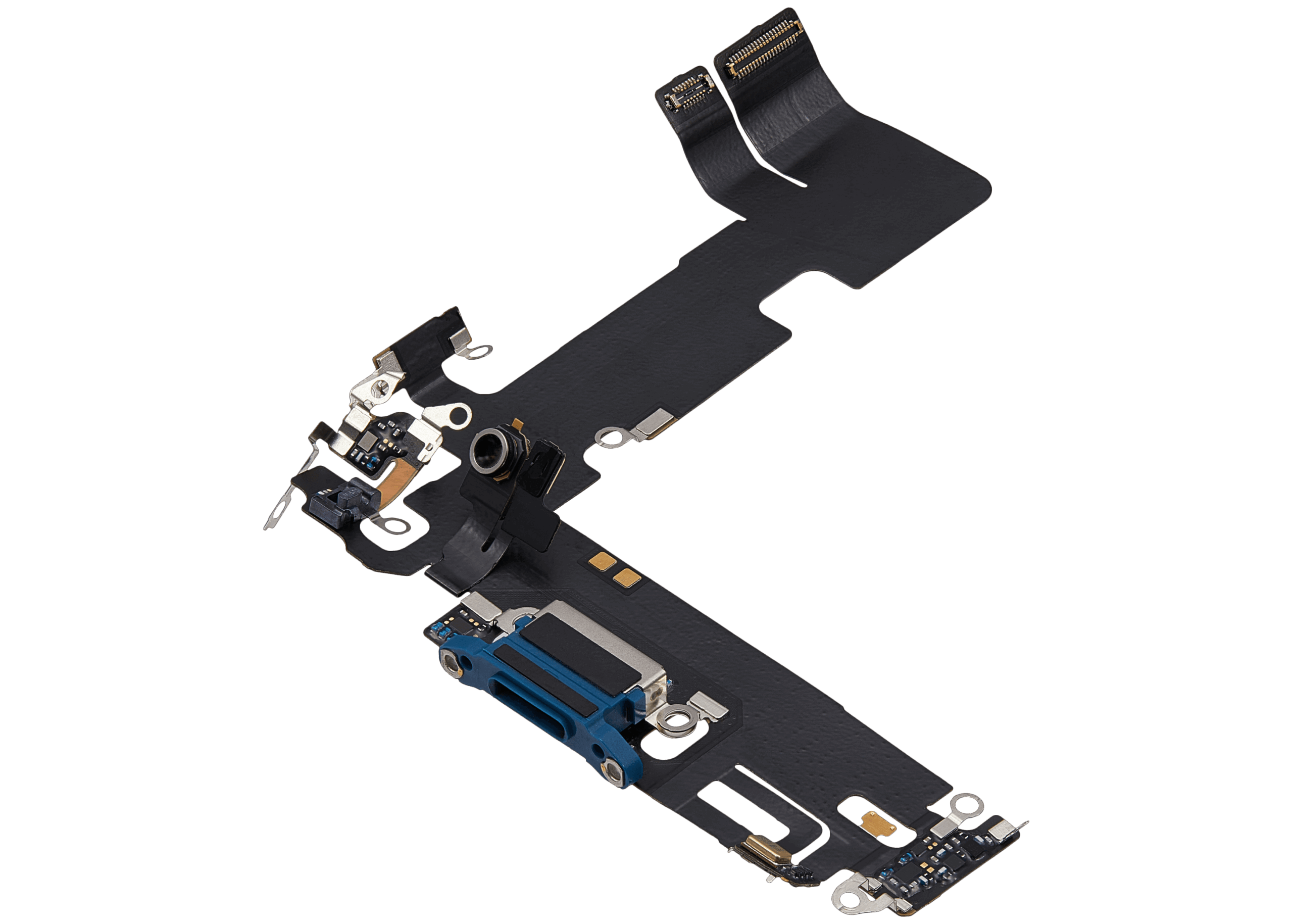 Ladebuchse Flexkabel für iPhone 13 (ausgebautes Originalteil) (Blue (Blau)) – Bild 4