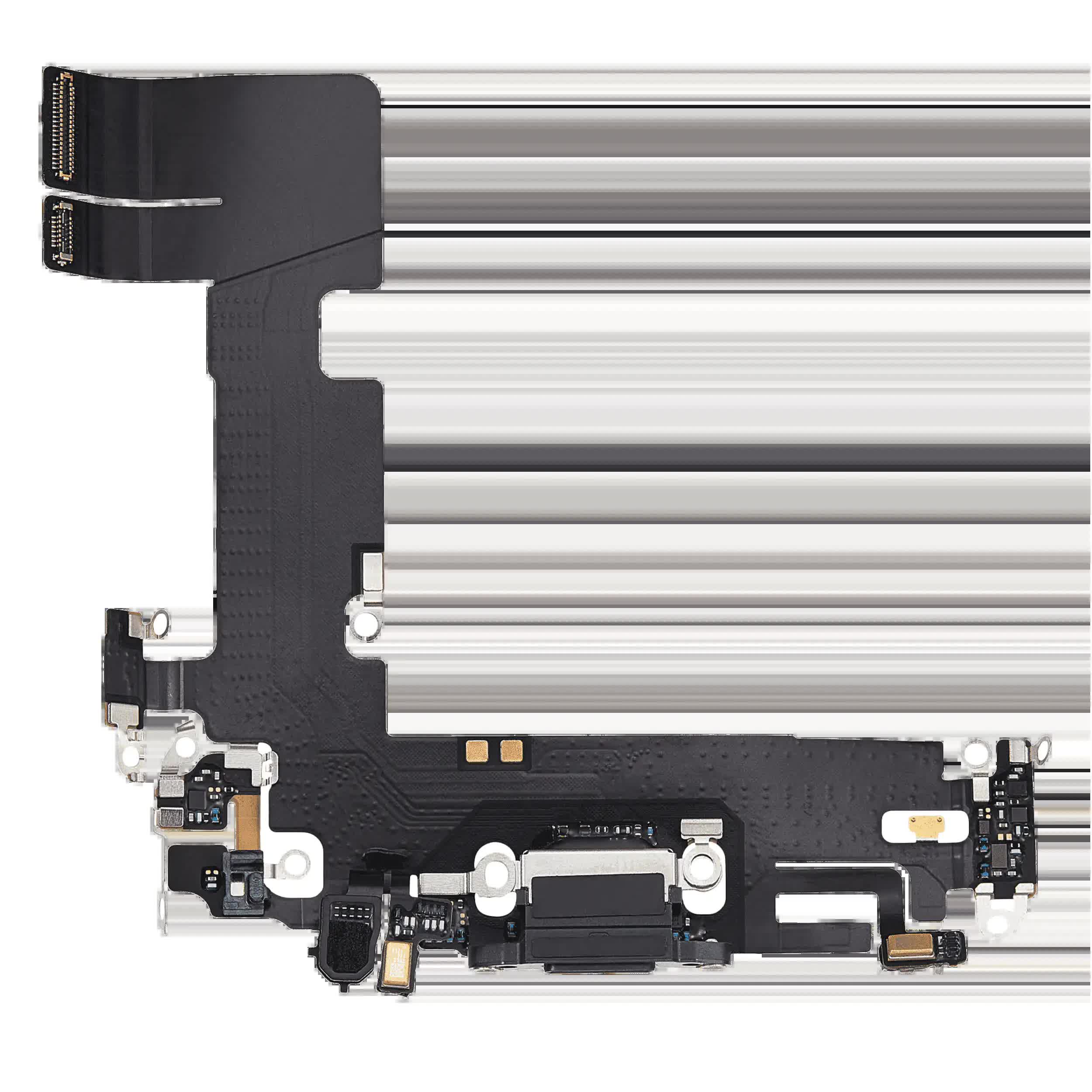 Ladebuchse Flexkabel für iPhone 13 (ausgebautes Originalteil) (Green (Grün))