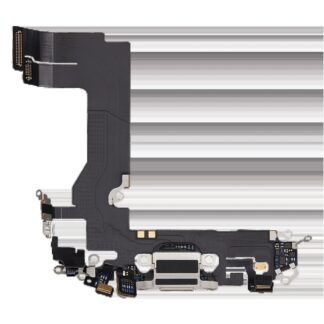 Ladebuchse Flexkabel für iPhone 13 Mini (ausgebautes Originalteil) (Starlight)