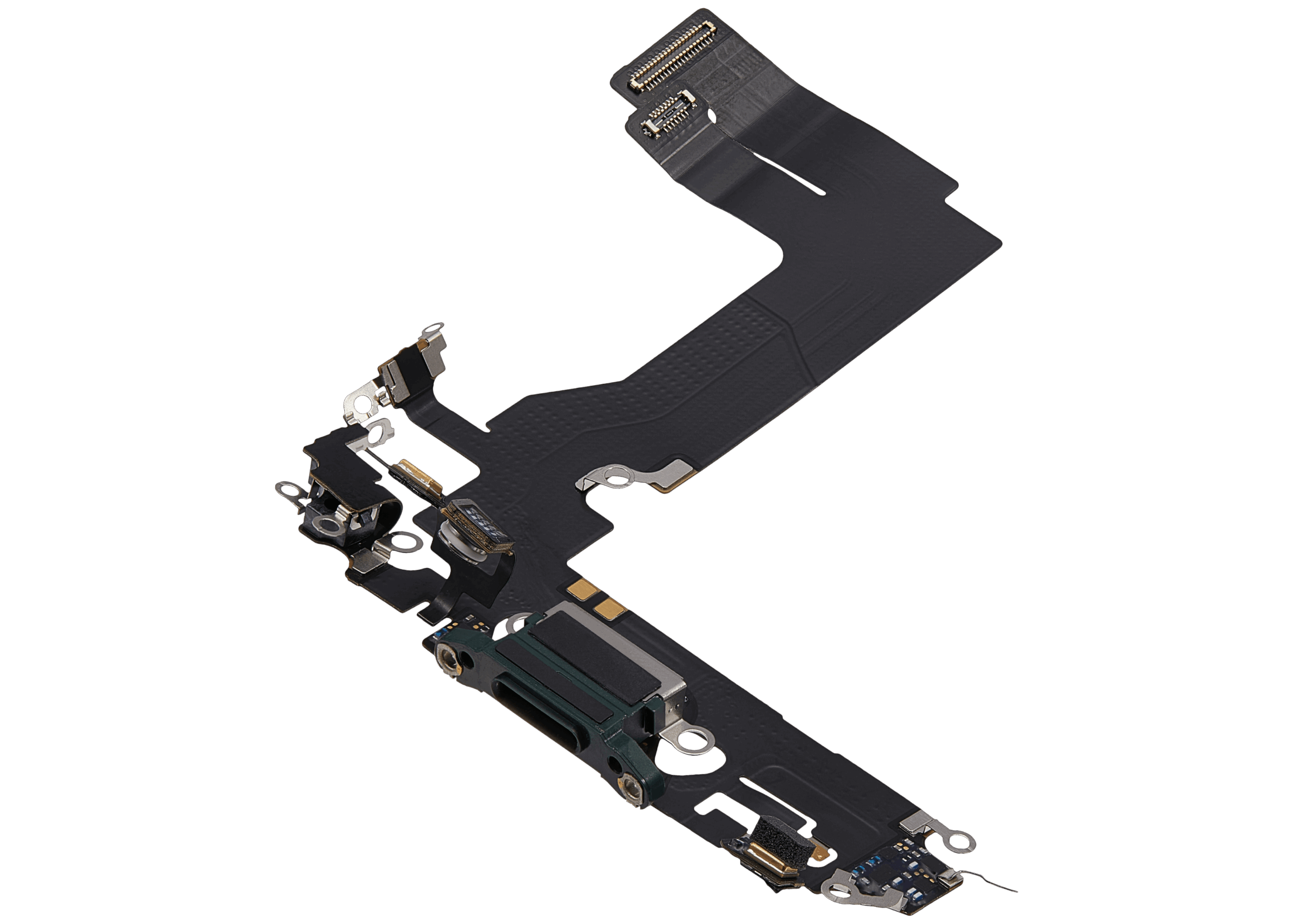 Ladebuchse Flexkabel für iPhone 13 Mini (ausgebautes Originalteil) (Green (Grün)) – Bild 4