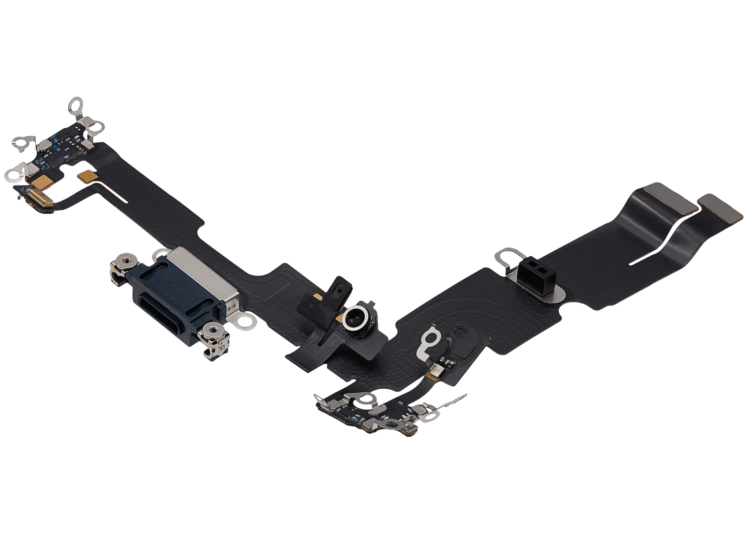 Ladebuchse Flexkabel für iPhone 14 Plus (ausgebautes Originalteil) (Midnight) – Bild 4