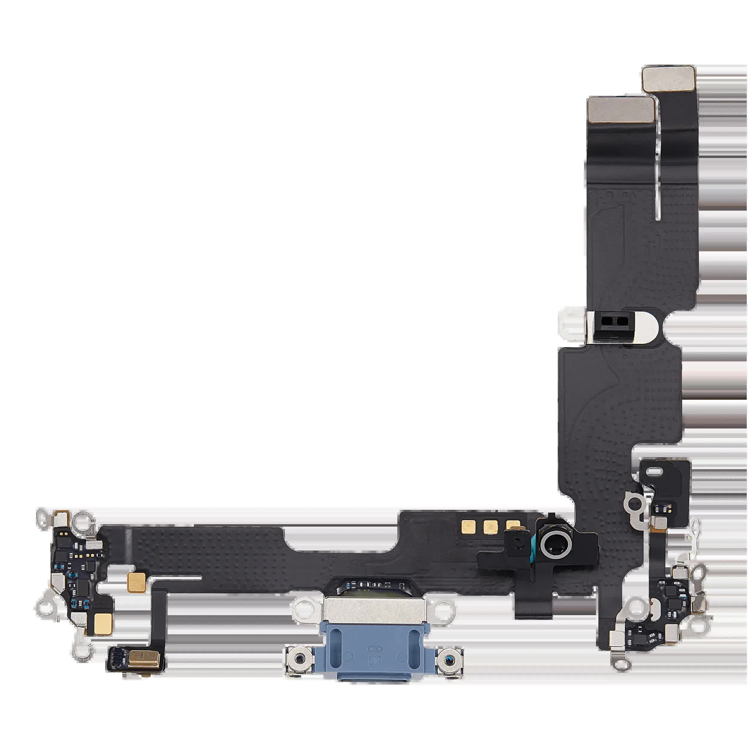 Ladebuchse Flexkabel für iPhone 14 Plus (ausgebautes Originalteil) (Blue (Blau))