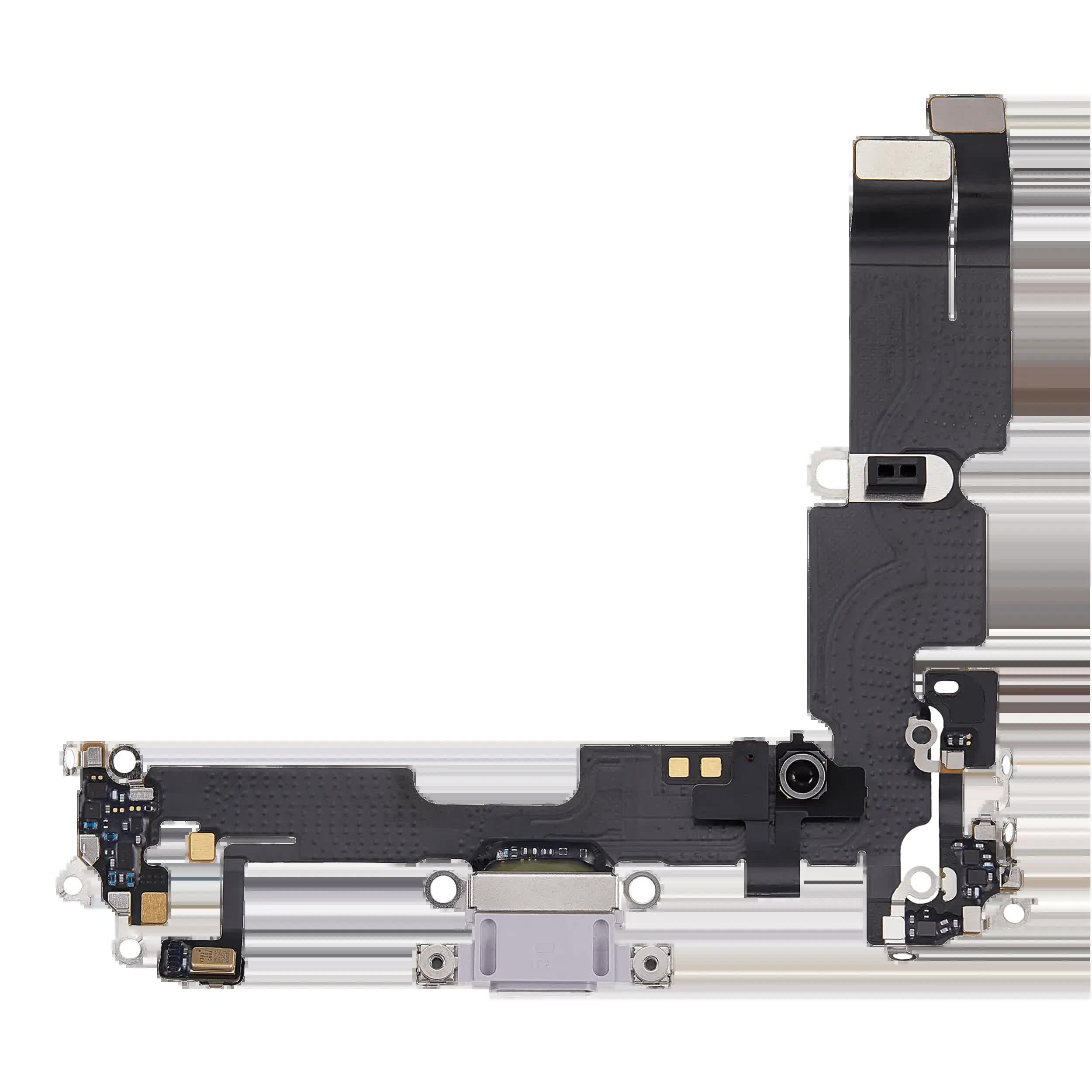 Ladebuchse Flexkabel für iPhone 14 Plus (ausgebautes Originalteil) (Purple (Violett))