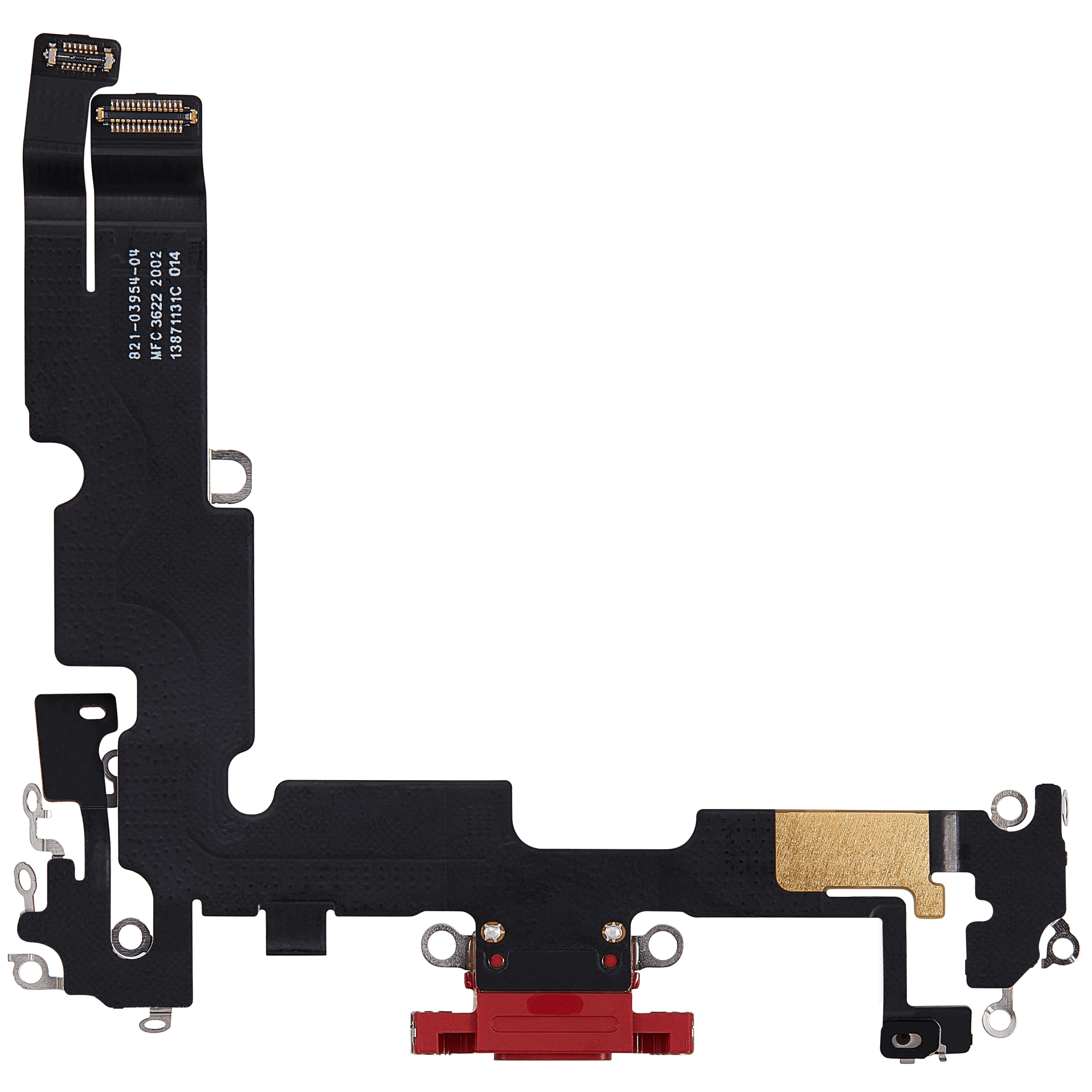 Ladebuchse Flexkabel für iPhone 14 Plus (ausgebautes Originalteil) (Red (Rot)) – Bild 3