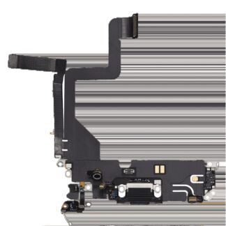 Ladebuchse Flexkabel für iPhone 14 Pro (ausgebautes Originalteil) (Deep Purple)