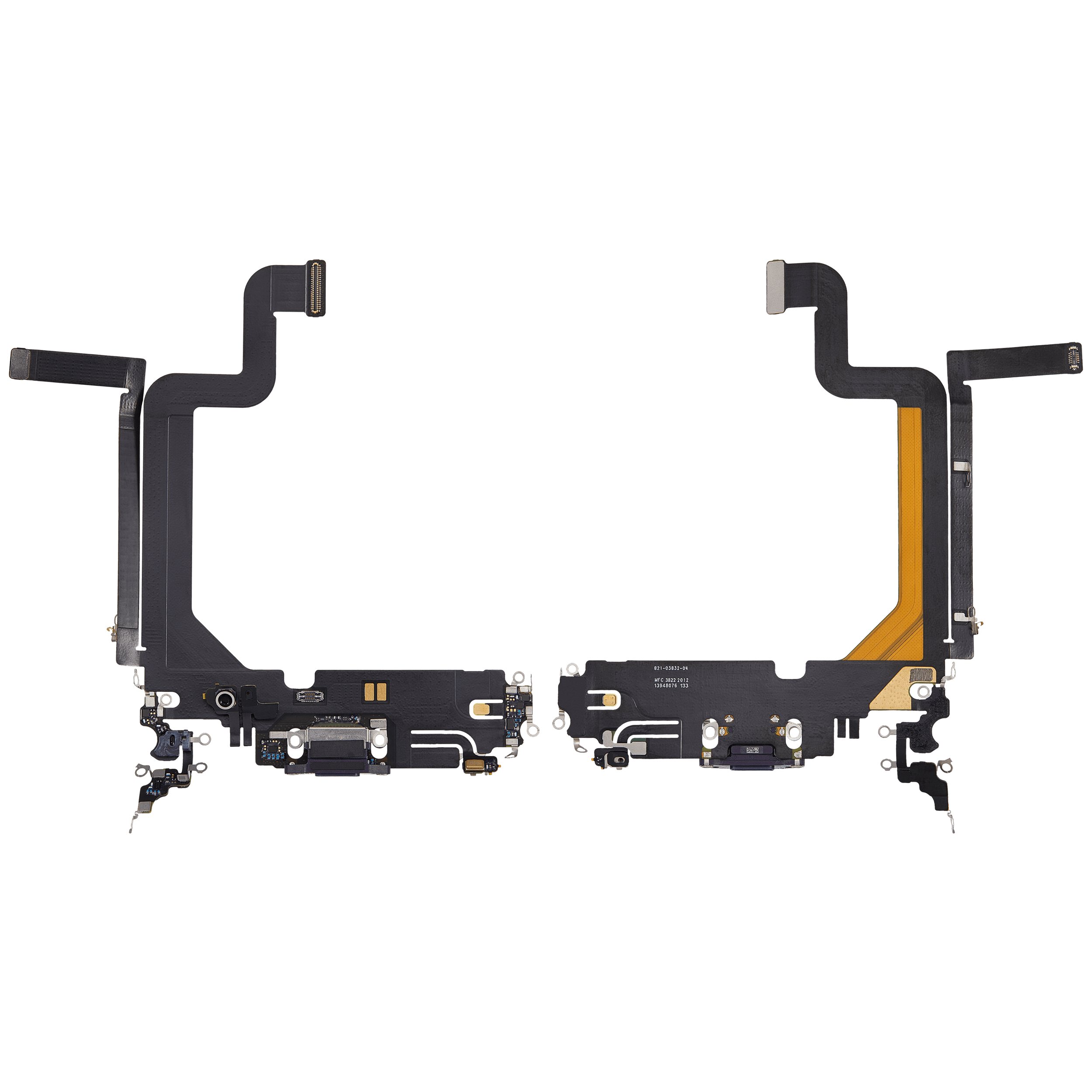Ladebuchse Flexkabel für iPhone 14 Pro Max (ausgebautes Originalteil) (Deep Purple) – Bild 2