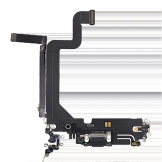 Ladebuchse Flexkabel für iPhone 14 Pro Max (ausgebautes Originalteil) (Deep Purple)