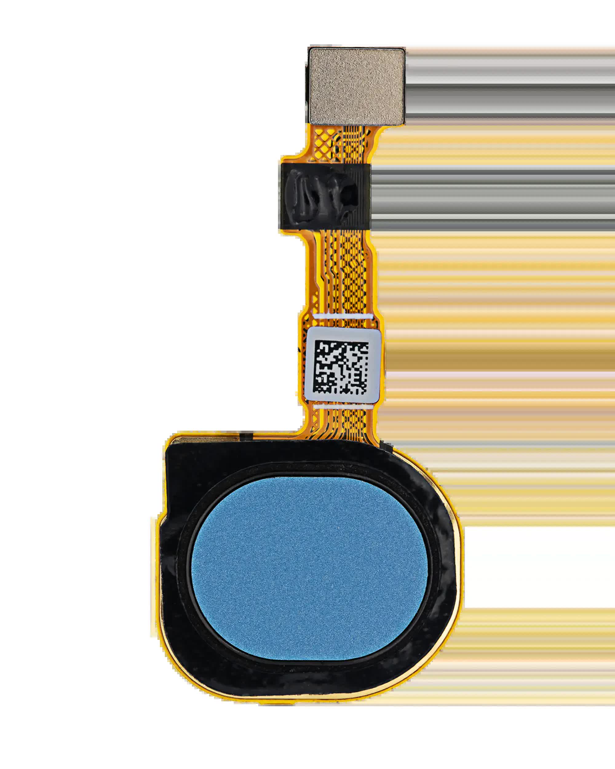 Fingerabdrucksensor mit Power-Flexkabel für Samsung Galaxy A11 (A115 / 2020) (Blue (Blau))